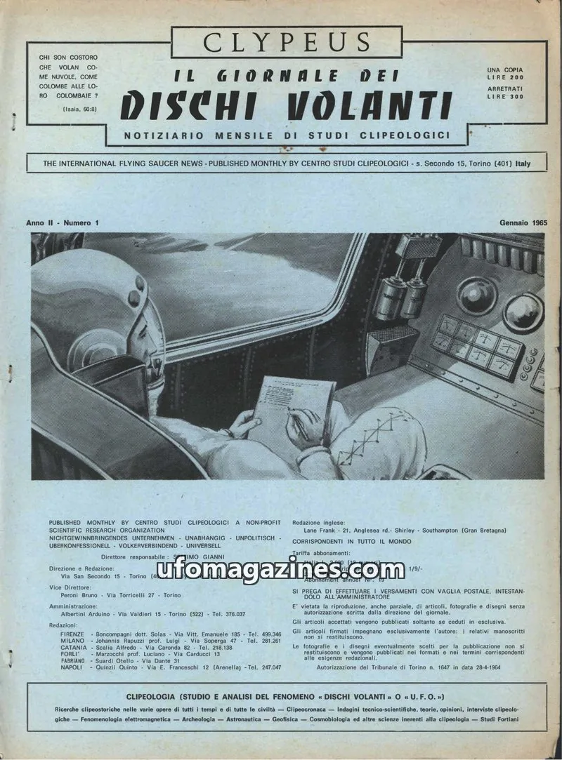 Cover of Clypeus issue 1: CLYPEUS