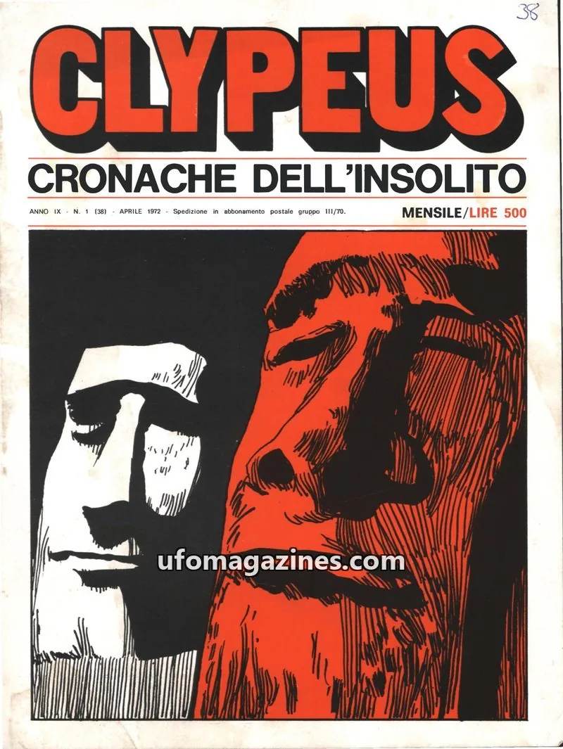 Cover of Clypeus issue 1 (38): CLYPEUS