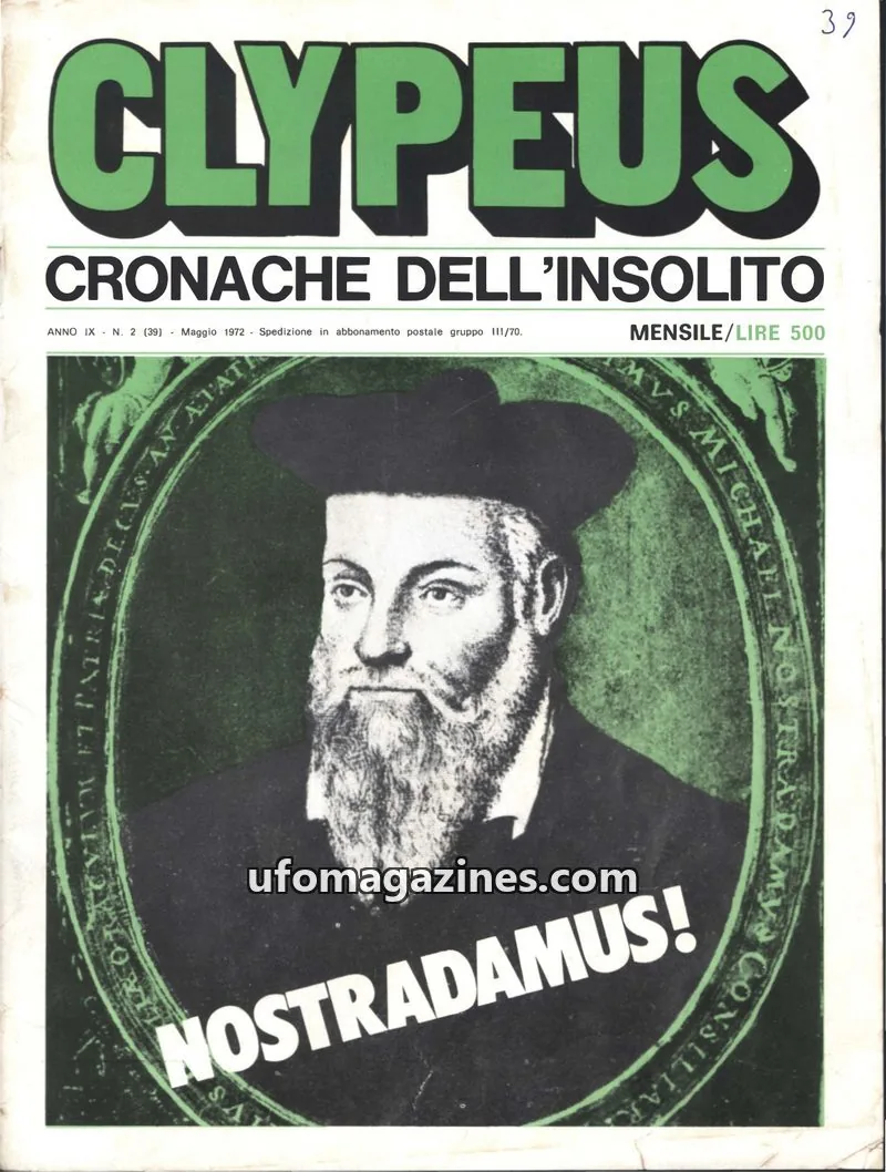 Cover of Clypeus issue N. 2 (39): CLYPEUS