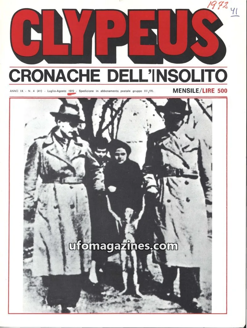 Cover of CLYPEUS issue N. 4 (41): CLYPEUS