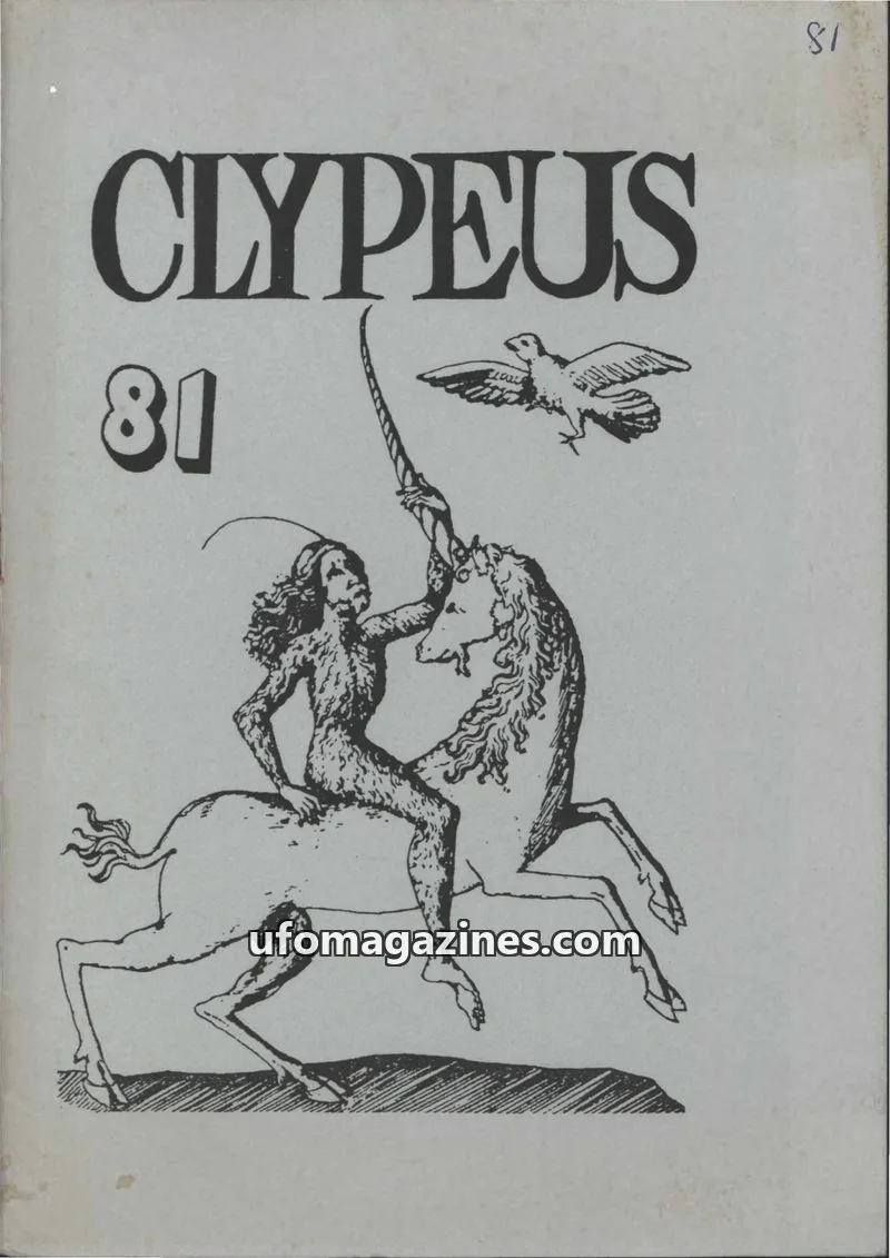 Cover of Clypeus issue 81: CLYPEUS