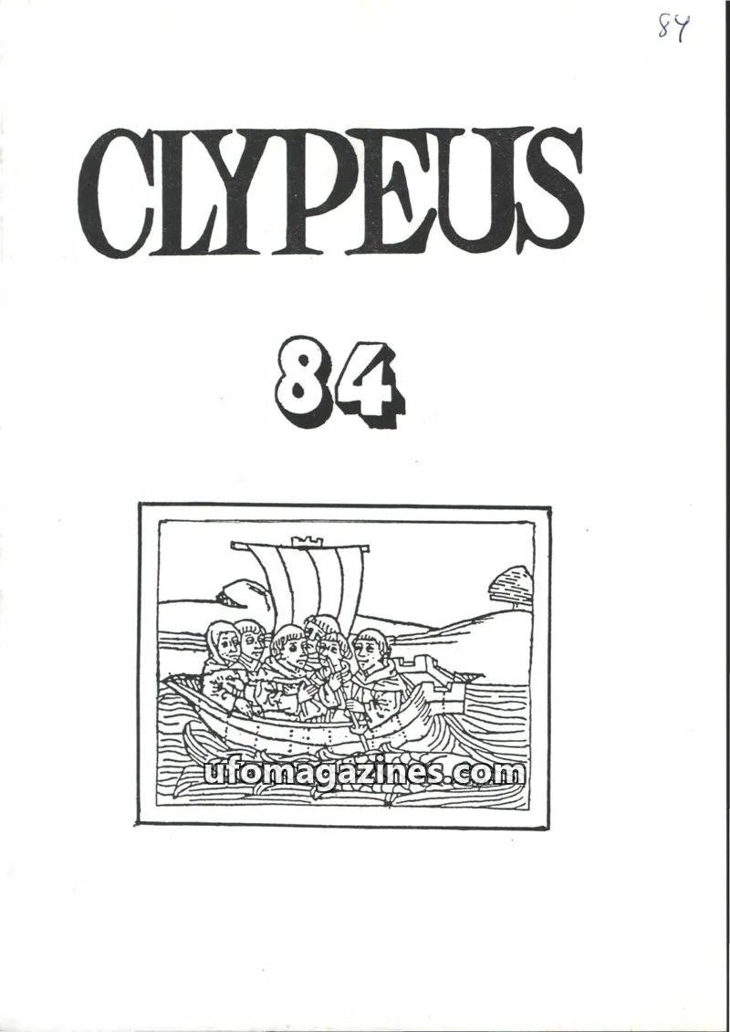 Cover of Clypeus issue 84: CLYPEUS