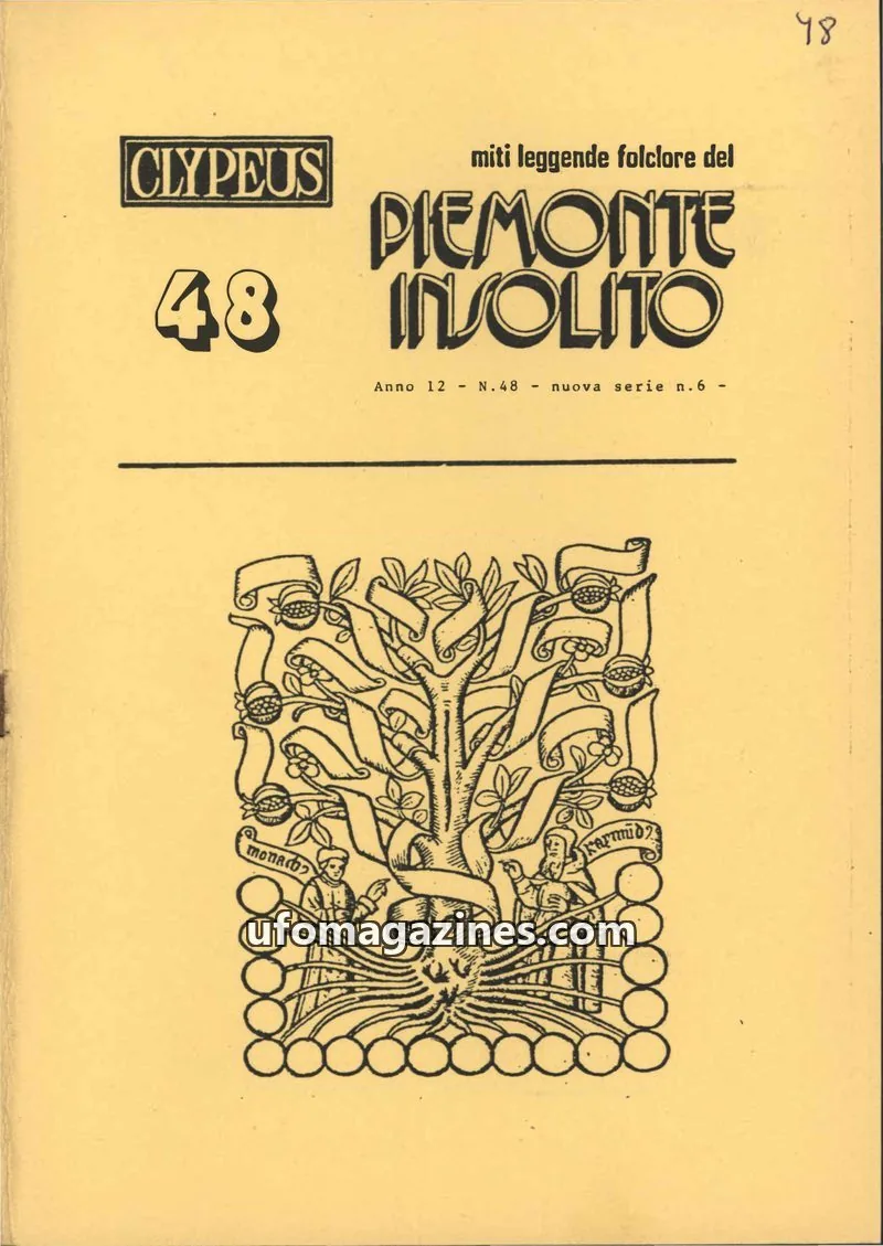 Cover of CLYPEUS issue 48: PIEMONTE INSOLITO