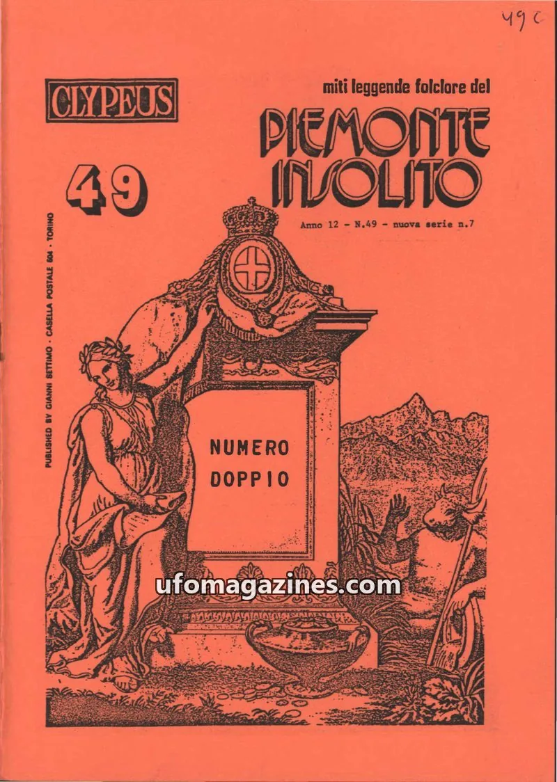 Cover of CLYPEUS issue 49: PIEMONTE INSOLITO