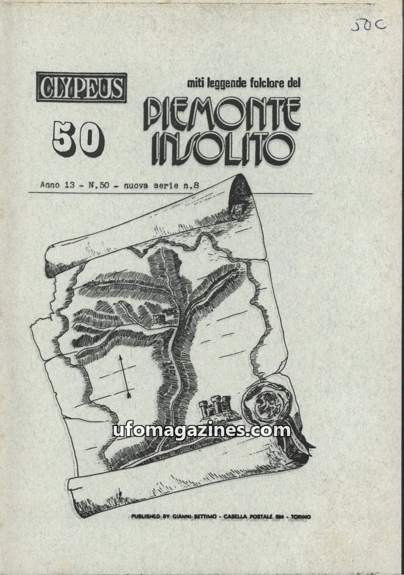 Cover of Clypeus issue 50: PIEMONTE INSOLITO