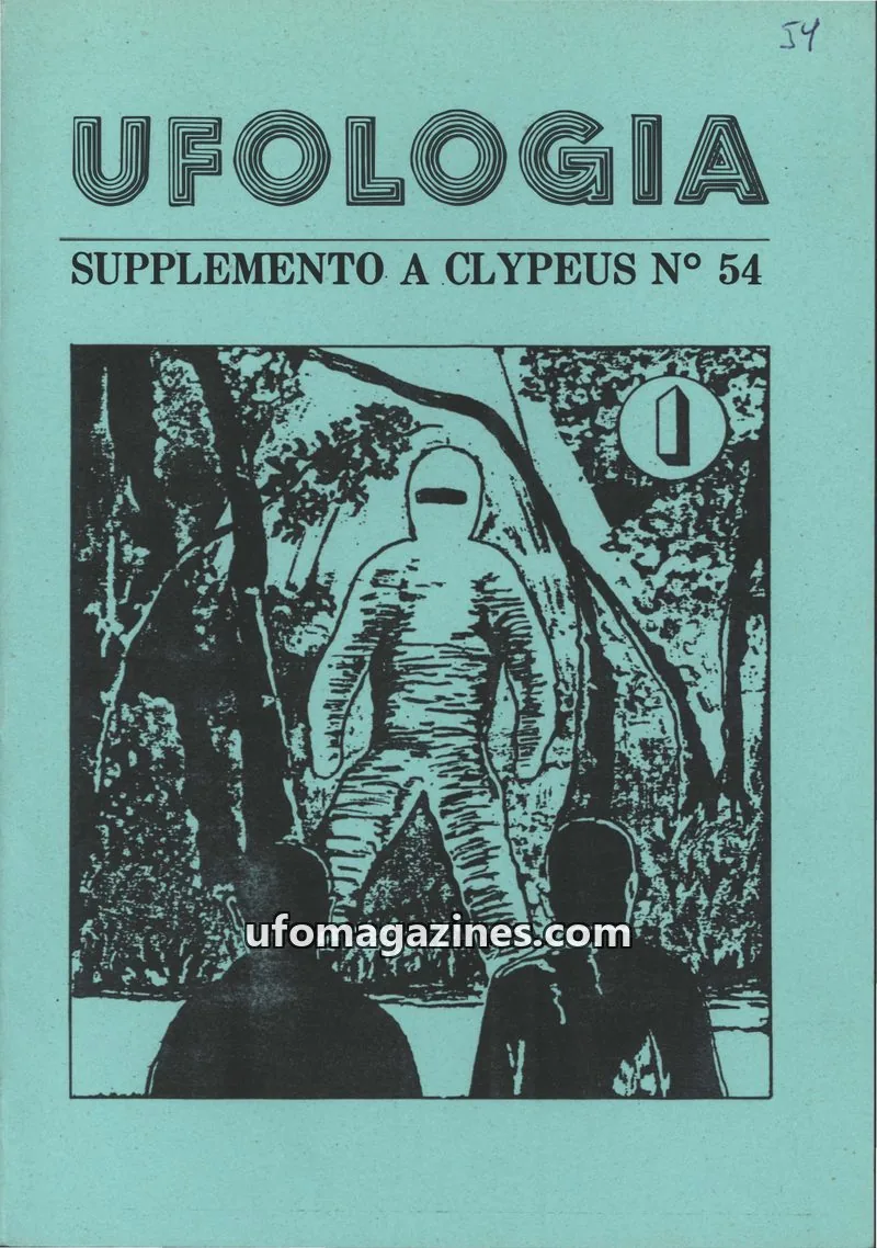 Cover of Clypeus issue N° 54: UFOLOGIA