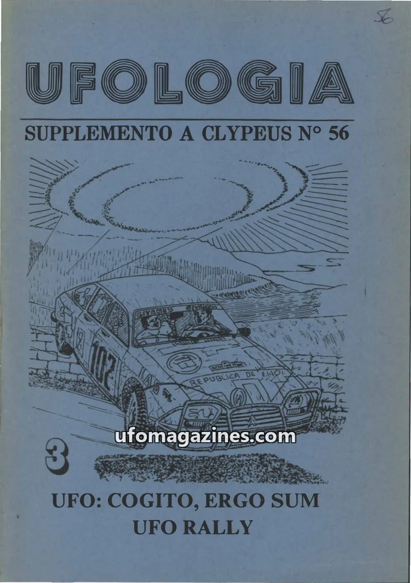 Cover of Clypeus issue 56: UFOLOGIA