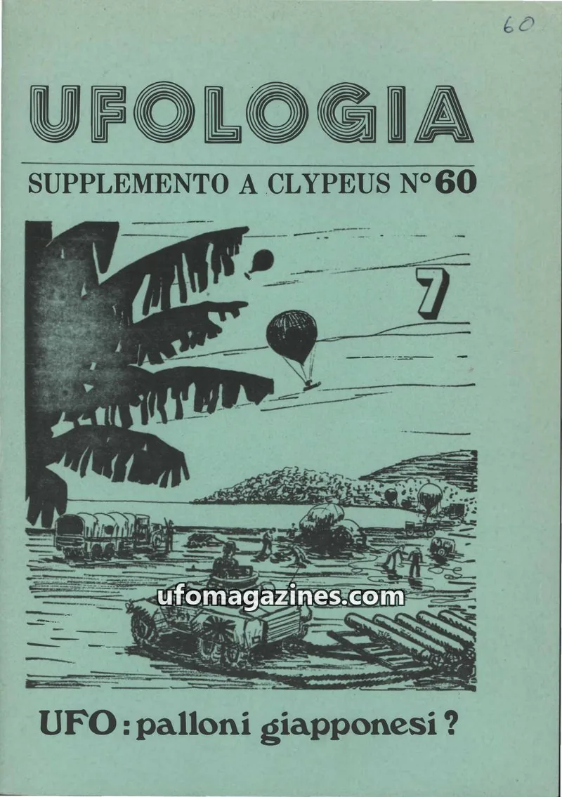 Cover of Clypeus issue 60: UFOLOGIA
