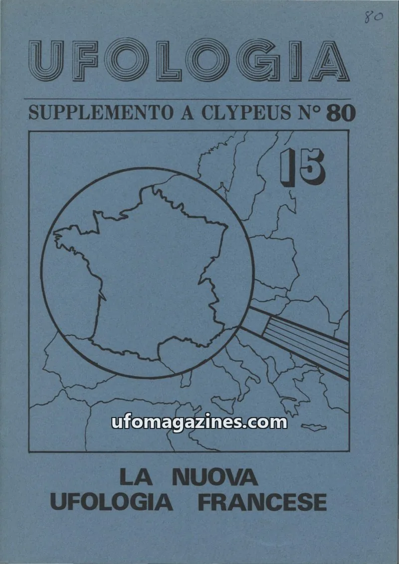 Cover of CLYPEUS issue N° 80: UFOLOGIA