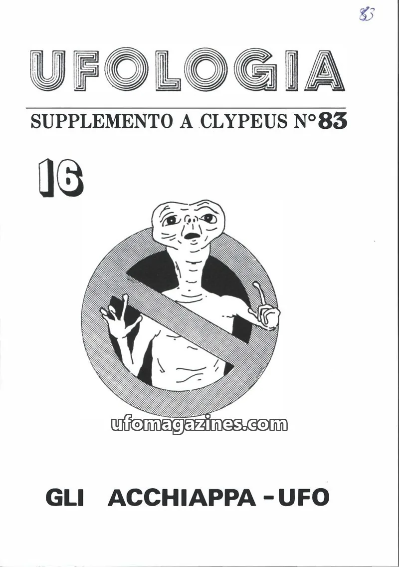 Cover of Clypeus issue 16: UFOLOGIA