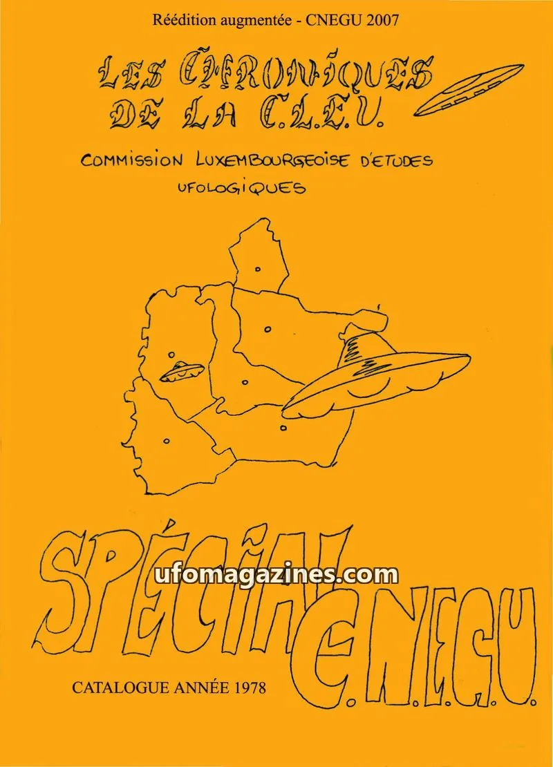Cover of CNEGU catalogues issue SPÉCIALE CNEGU: LES CHRONIQUES DE LA C.L.E.U.