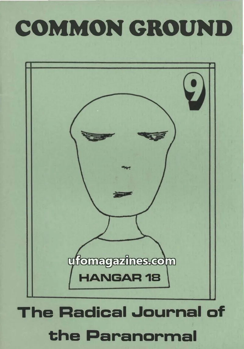 Cover of Common Ground (Kevin McClure) issue Nine: COMMON GROUND