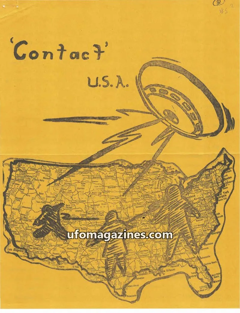 Cover of Contact USA (Madeline Teagle) issue 2: Contact