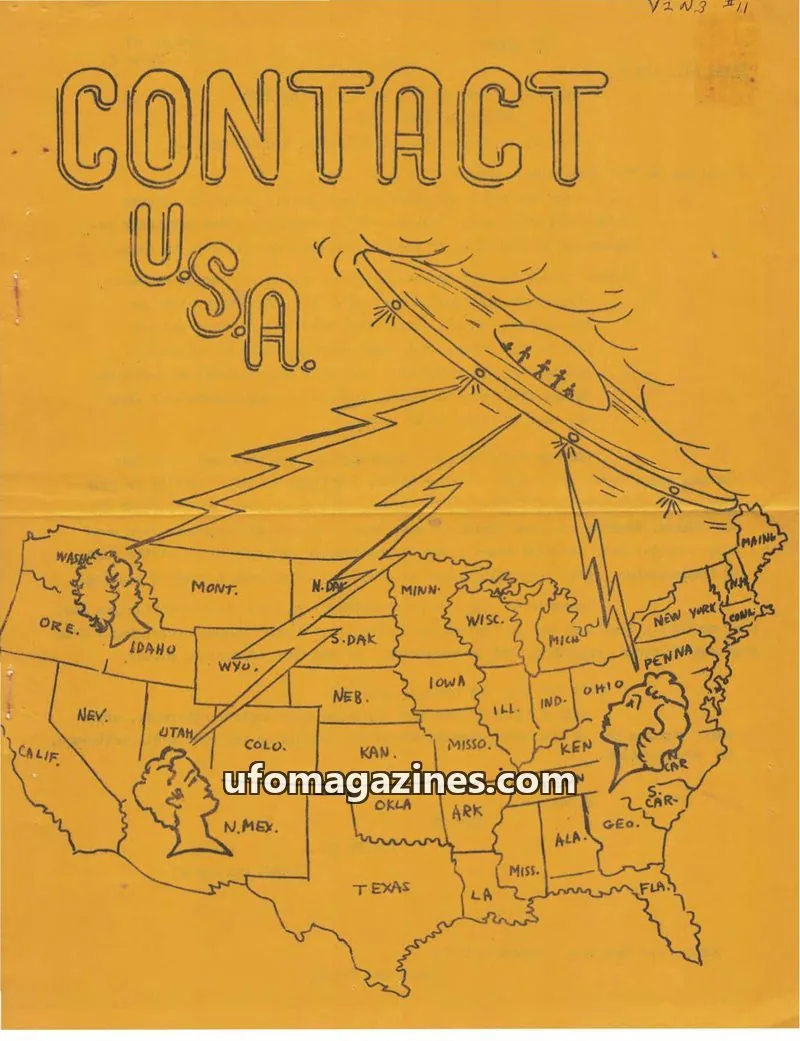 Cover of Contact USA (Madeline Teagle) issue 11: CONTACT USA