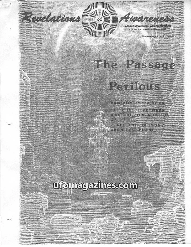 Cover of Cosmic Awareness issue 79-14: Revelations of Awareness