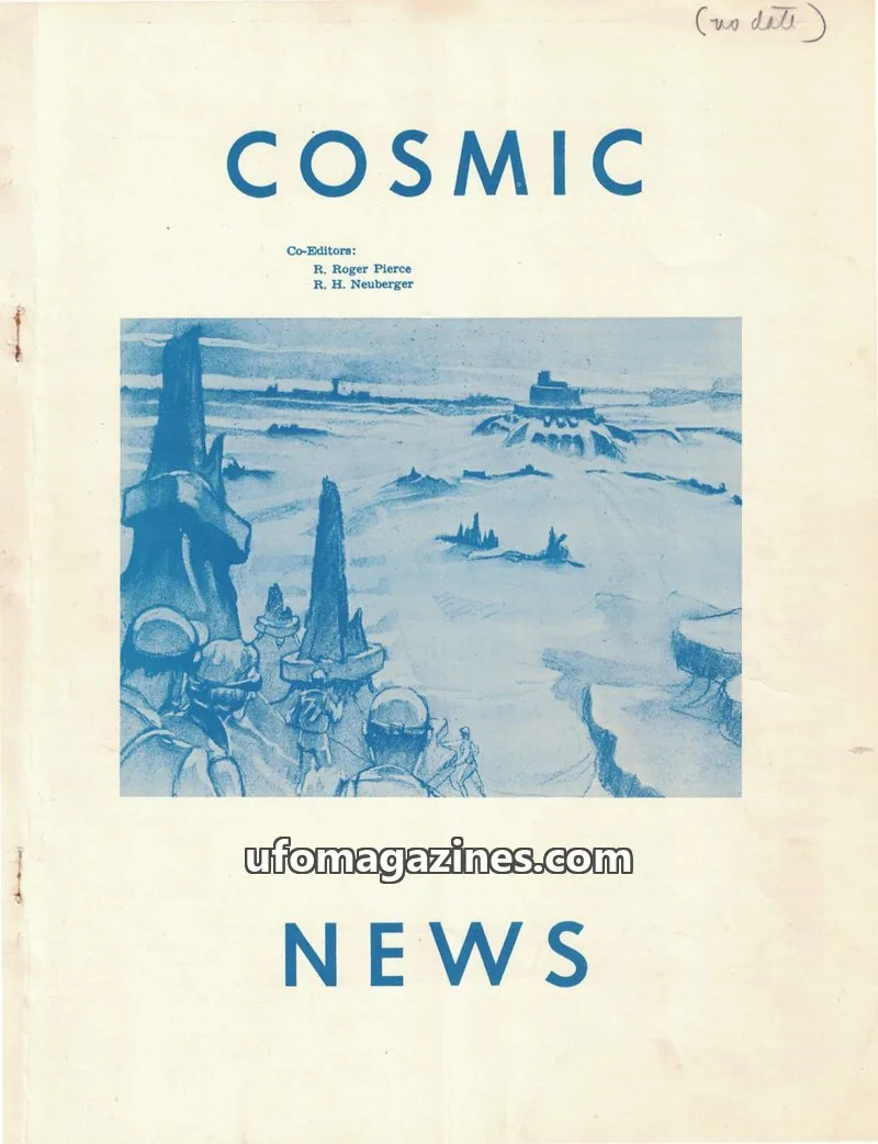 Cover of Cosmic News (Pierce and Neuberger): COSMIC NEWS