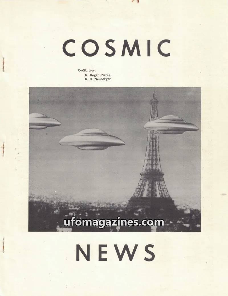 Cover of Cosmic News (Pierce and Neuberger): COSMIC NEWS
