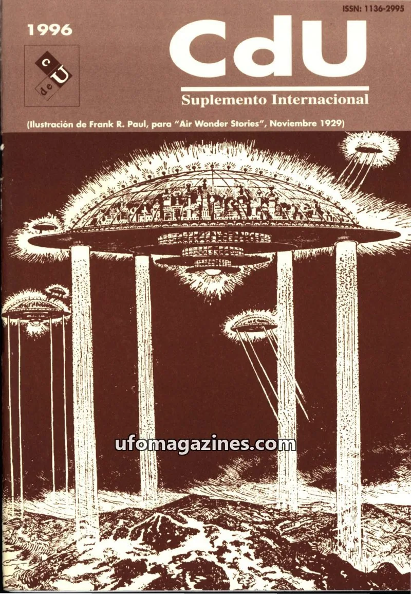 Cover of Cuadernos de Ufologia Suplemento Internacional (Fundacion Anomalia) issue Nº 2: CdU Suplemento Internacional