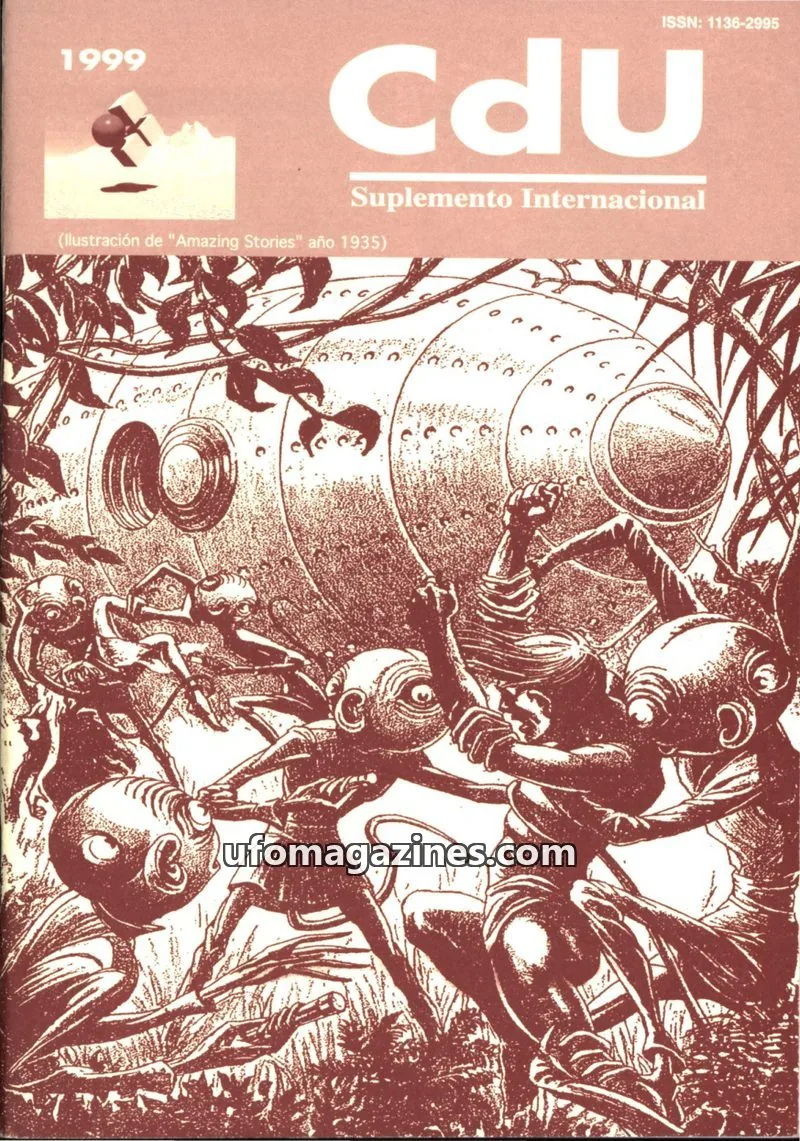 Cover of Cuadernos de Ufologia Suplemento Internacional (Fundacion Anomalia) issue 5: CdU