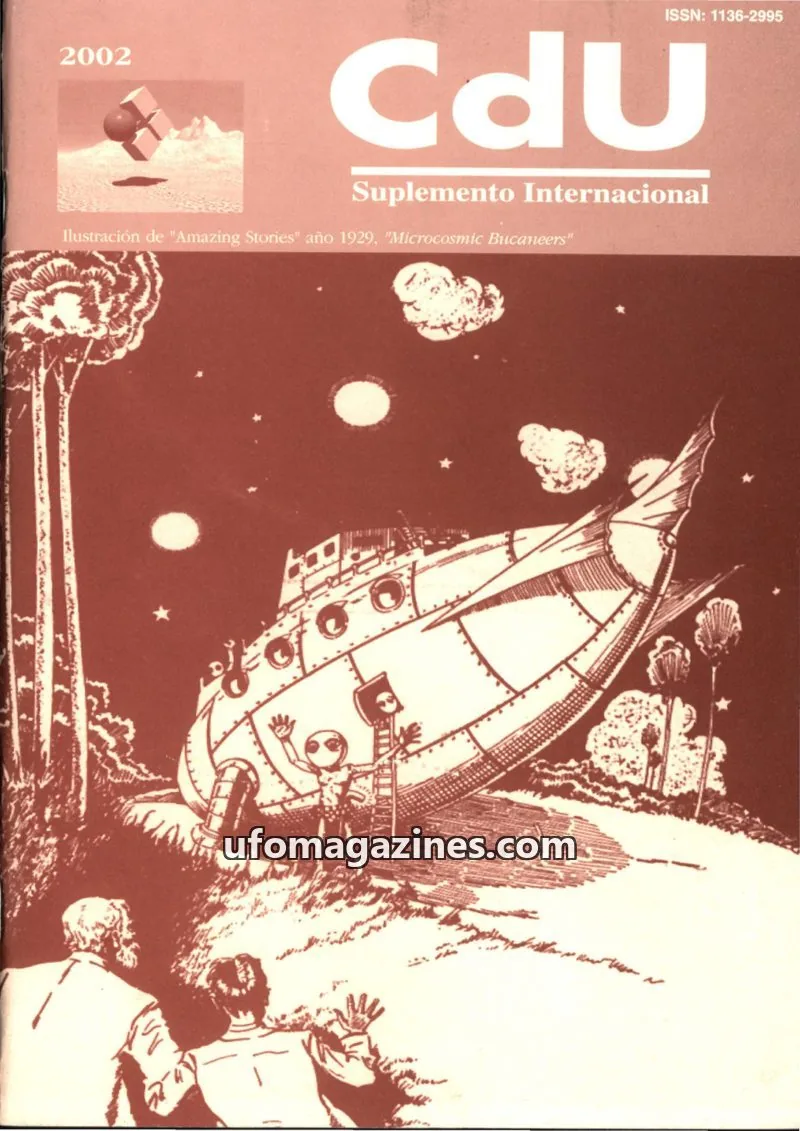 Cover of Cuadernos de Ufologia Suplemento Internacional (Fundacion Anomalia) issue 8: CdU Suplemento Internacional