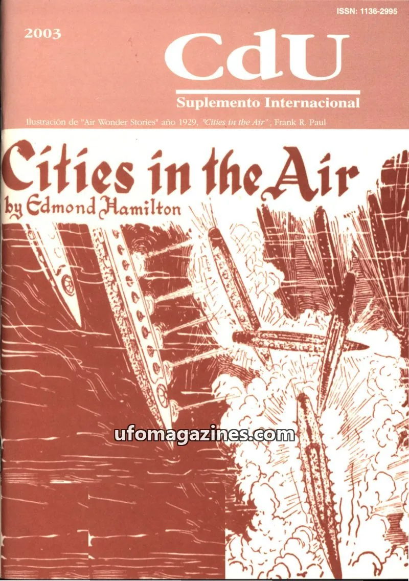 Cover of Cuadernos de Ufologia Suplemento Internacional (Fundacion Anomalia) issue 9: CdU Suplemento Internacional