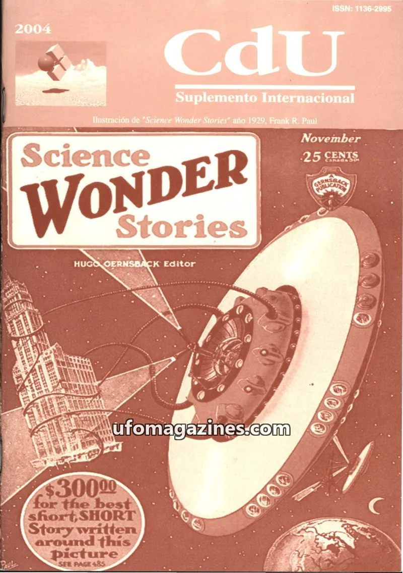 Cover of Cuadernos de Ufologia Suplemento Internacional (Fundacion Anomalia) issue 9: CdU Suplemento Internacional