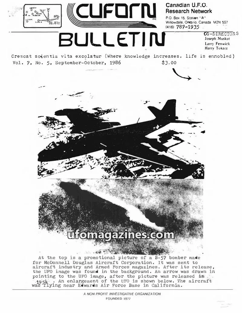 Cover of CUFORN Research Network issue Vol. 7, No. 5: CUFORN BULLETIN