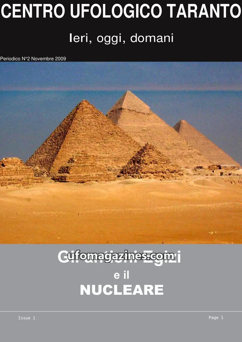 Cover of CUT - Centro Ufologico Taranto issue 2: CENTRO UFOLOGICO TARANTO