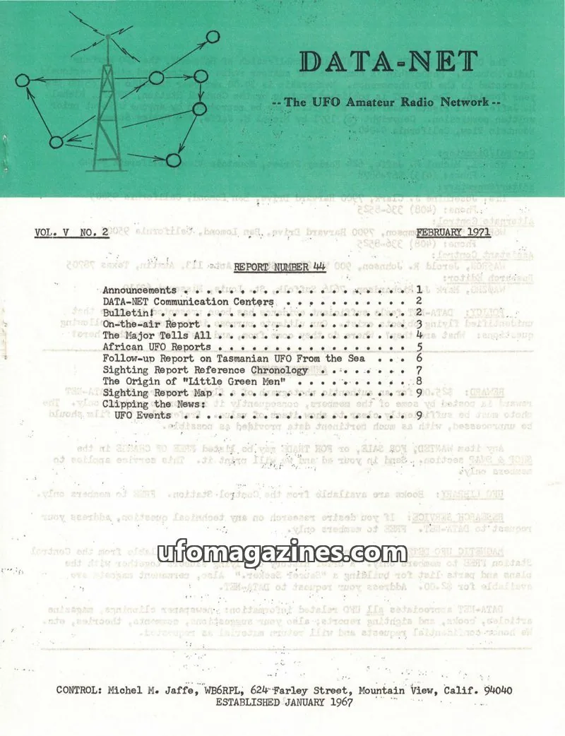 Cover of Data Net issue 2: DATA-NET