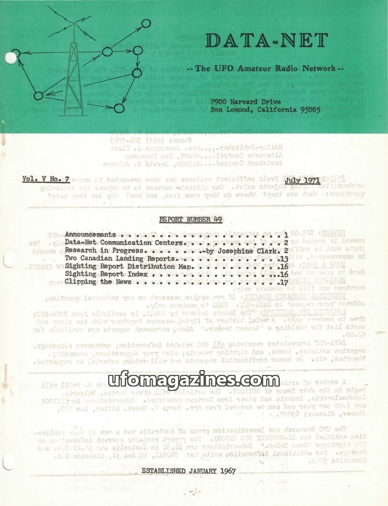 Cover of Data Net issue 7: DATA-NET