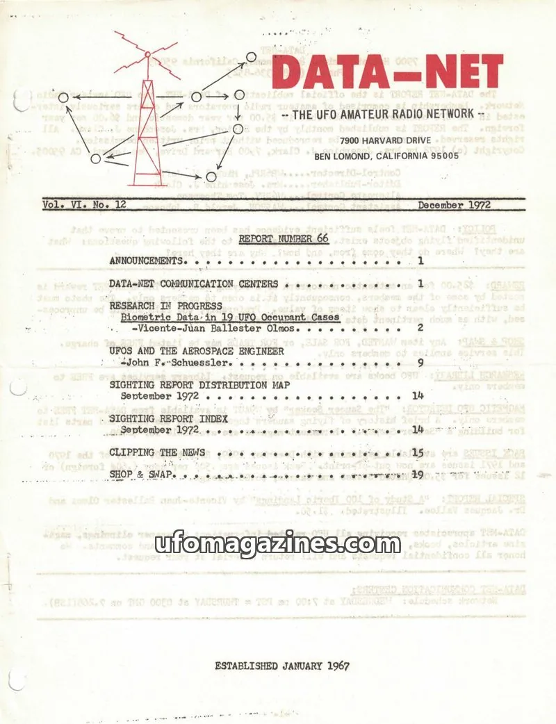 Cover of Data Net issue 12: DATA-NET