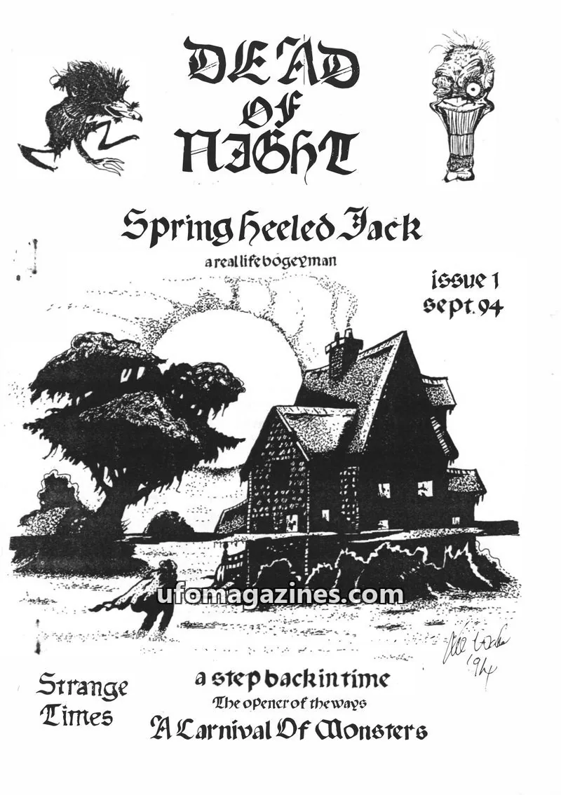 Cover of Dead of Night (Lee Walker) issue 1: DEAD OF NIGHT