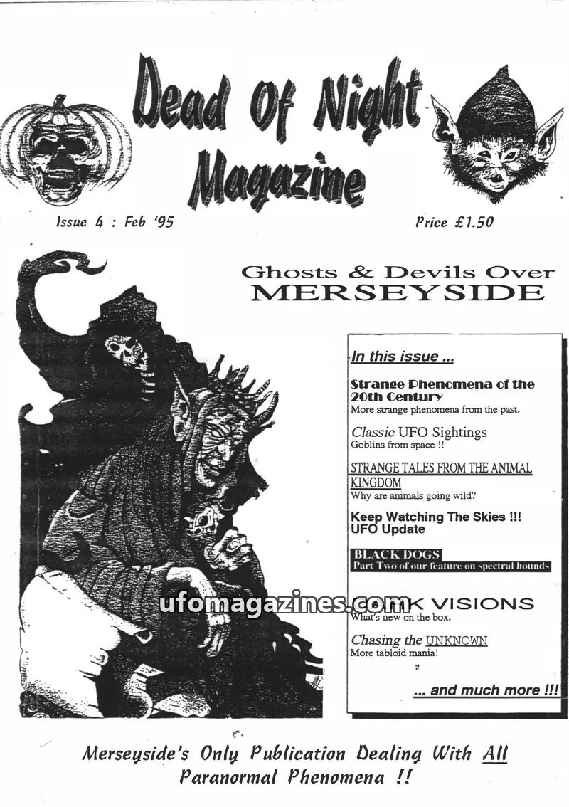 Cover of Dead of Night (Lee Walker) issue 4: Dead Of Night Magazine