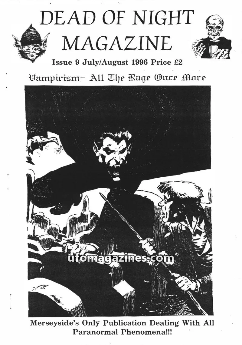 Cover of Dead of Night (Lee Walker) issue 9: DEAD OF NIGHT MAGAZINE