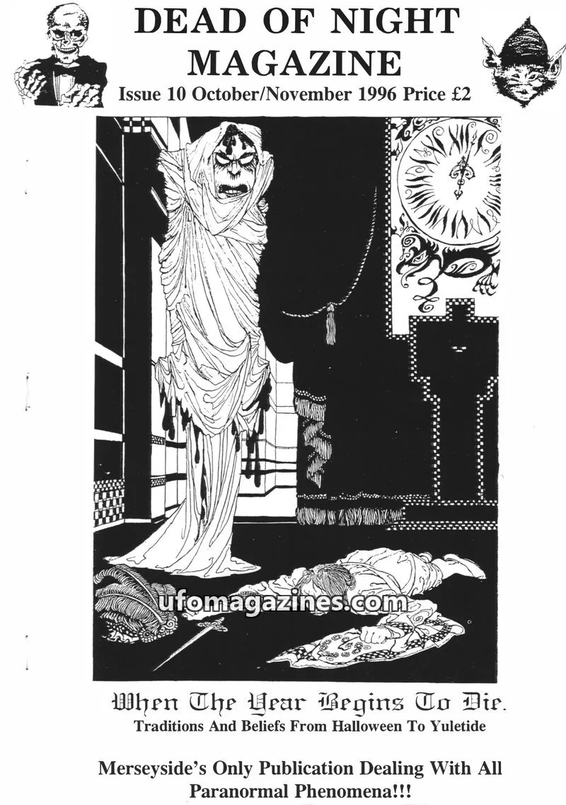 Cover of Dead of Night (Lee Walker) issue 10: DEAD OF NIGHT MAGAZINE