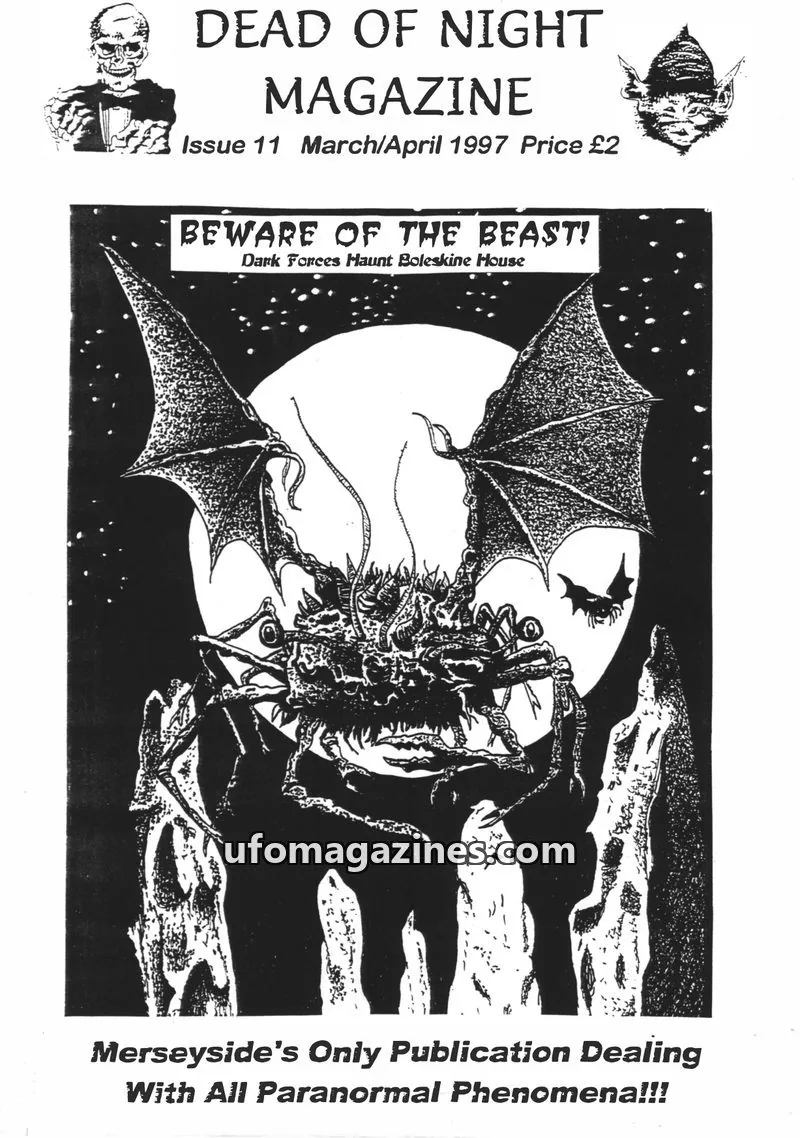 Cover of Dead of Night (Lee Walker) issue 11: DEAD OF NIGHT MAGAZINE