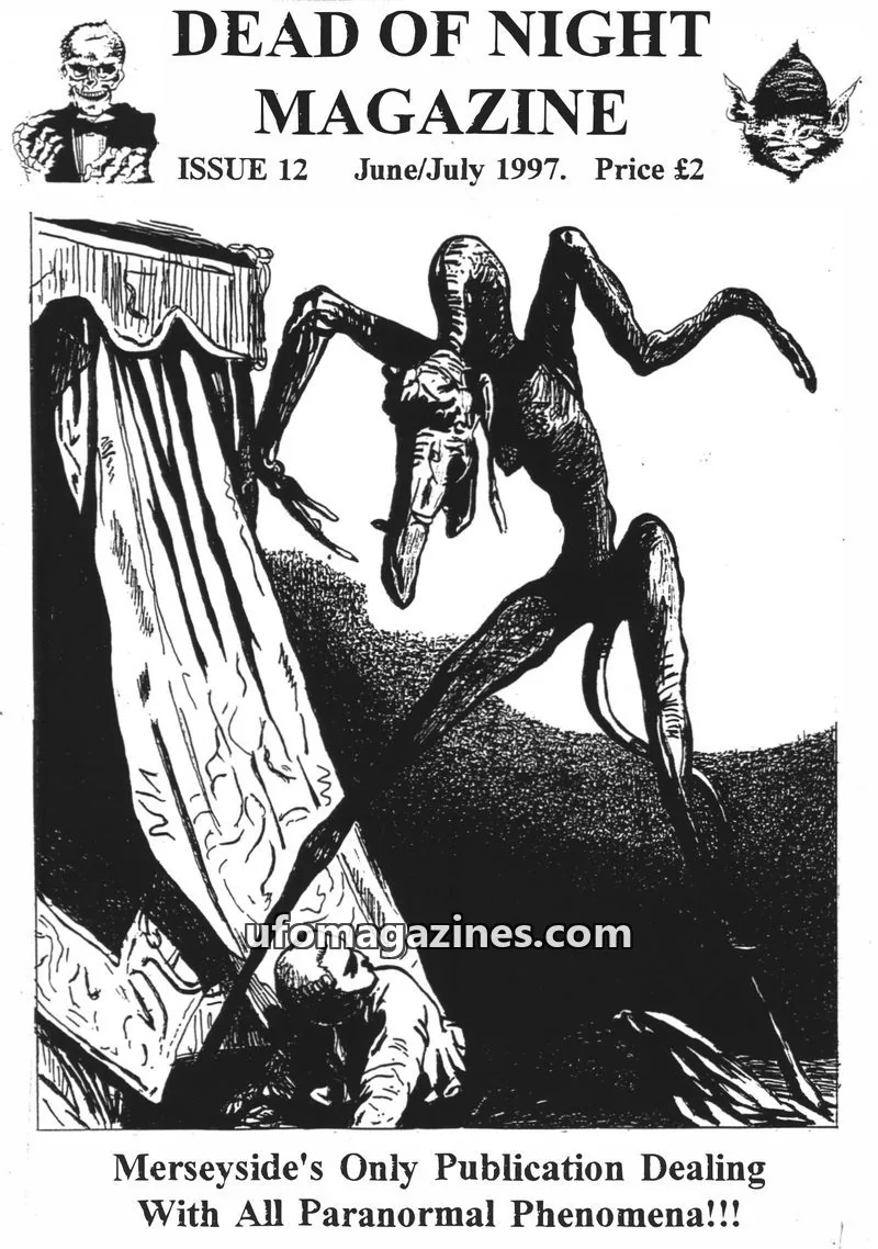 Cover of Dead of Night (Lee Walker) issue 12: DEAD OF NIGHT MAGAZINE