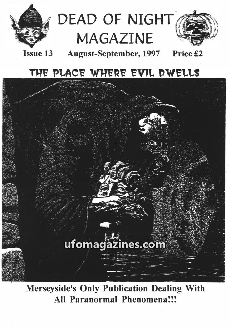 Cover of Dead of Night (Lee Walker) issue 13: DEAD OF NIGHT MAGAZINE