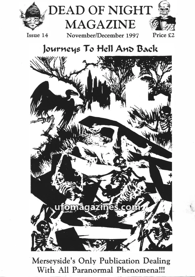 Cover of Dead of Night (Lee Walker) issue 14: DEAD OF NIGHT MAGAZINE