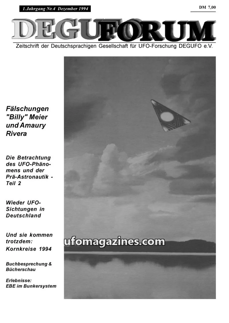 Cover of Deguforum (DEGUFO) issue Nr.4: DEGUFORUM