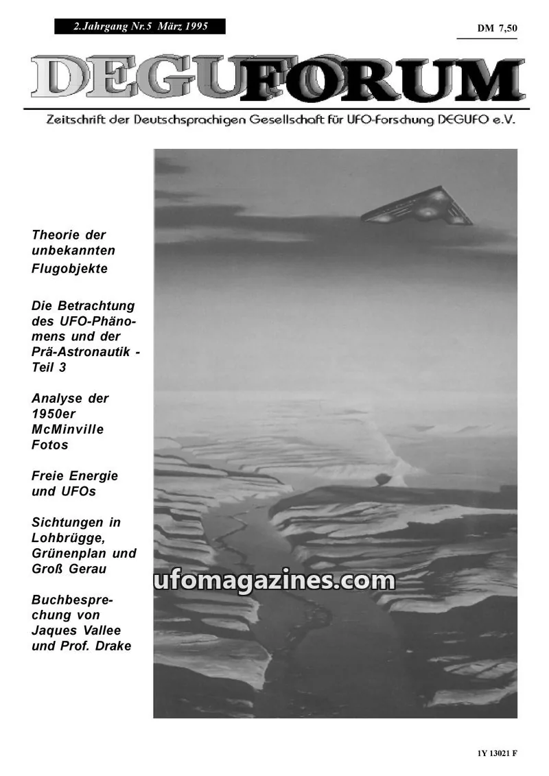 Cover of Deguforum (DEGUFO) issue 5: DEGUFORUM