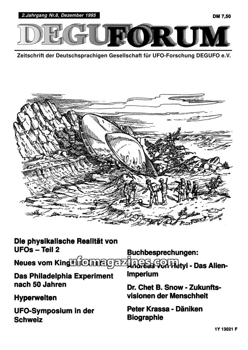 Cover of Deguforum (DEGUFO) issue Nr. 8: DEGUFORUM
