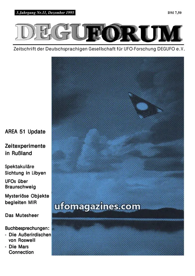 Cover of Deguforum (DEGUFO) issue Nr. 11: DEGUFORUM