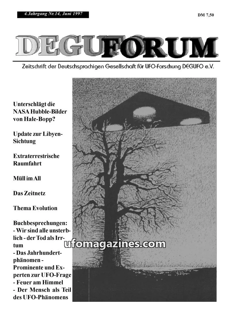 Cover of Deguforum (DEGUFO) issue Nr. 14: DEGUFORUM