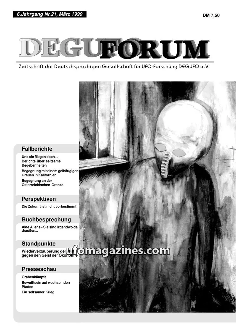 Cover of Deguforum (DEGUFO) issue Nr. 21: DEGUFORUM