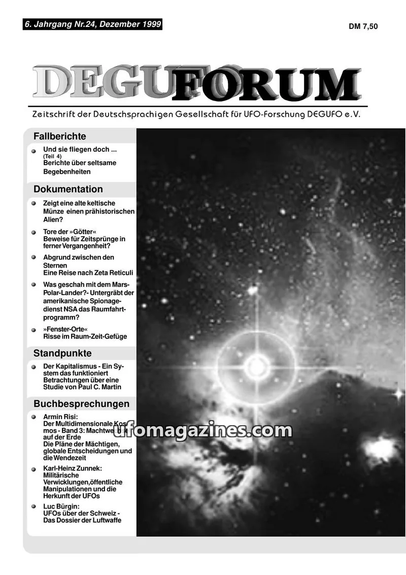Cover of Deguforum (DEGUFO) issue Nr. 24: DEGUFORUM