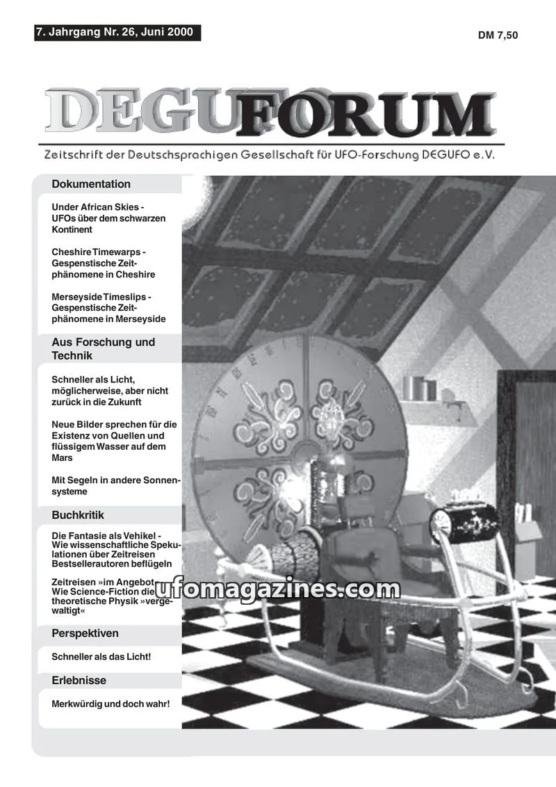 Cover of Deguforum (DEGUFO) issue 26: DEGUFORUM