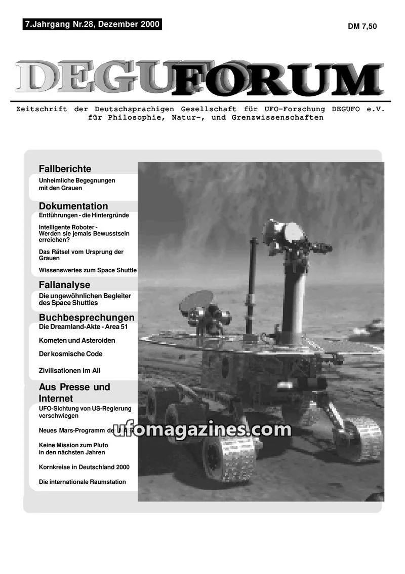 Cover of Deguforum (DEGUFO) issue Nr. 28: DEGUFORUM