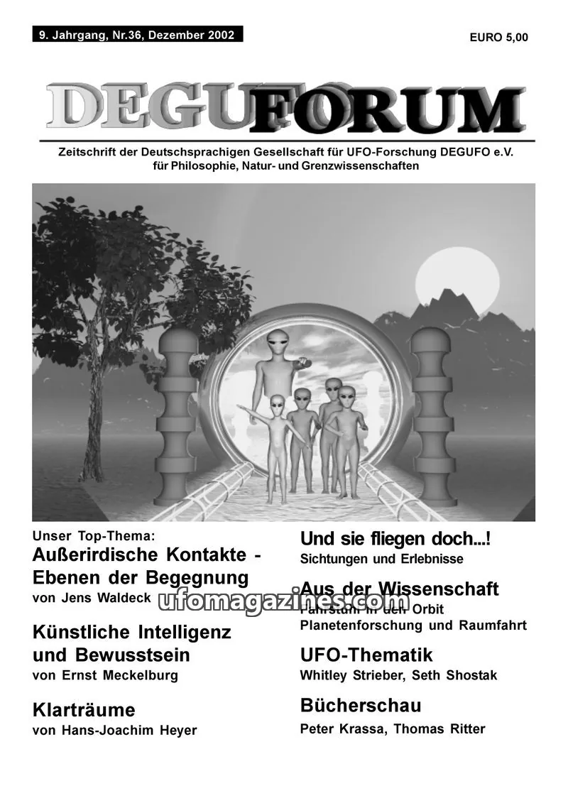 Cover of Deguforum (DEGUFO) issue Nr.36: DEGUFORUM