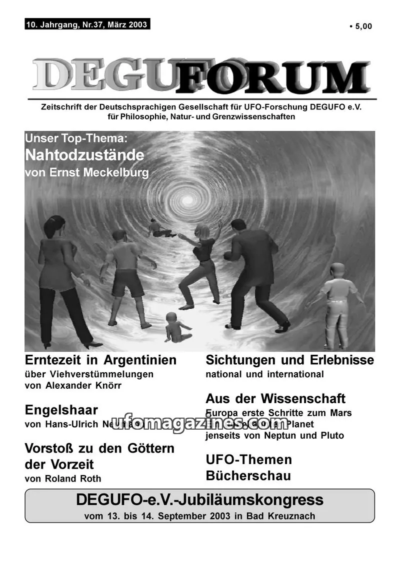 Cover of Deguforum (DEGUFO) issue Nr.37: DEGUFORUM